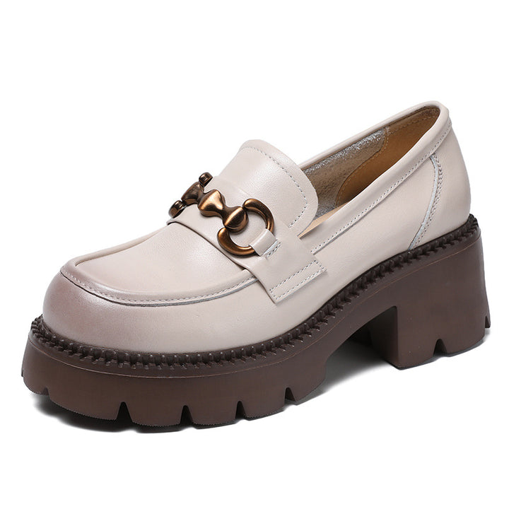 Dame Chunky Slipper med dekorativ kædedetalje Stilla