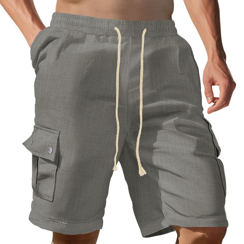 Herrer cargo-shorts med praktiske s angrivelser og justerbar talje Stilla