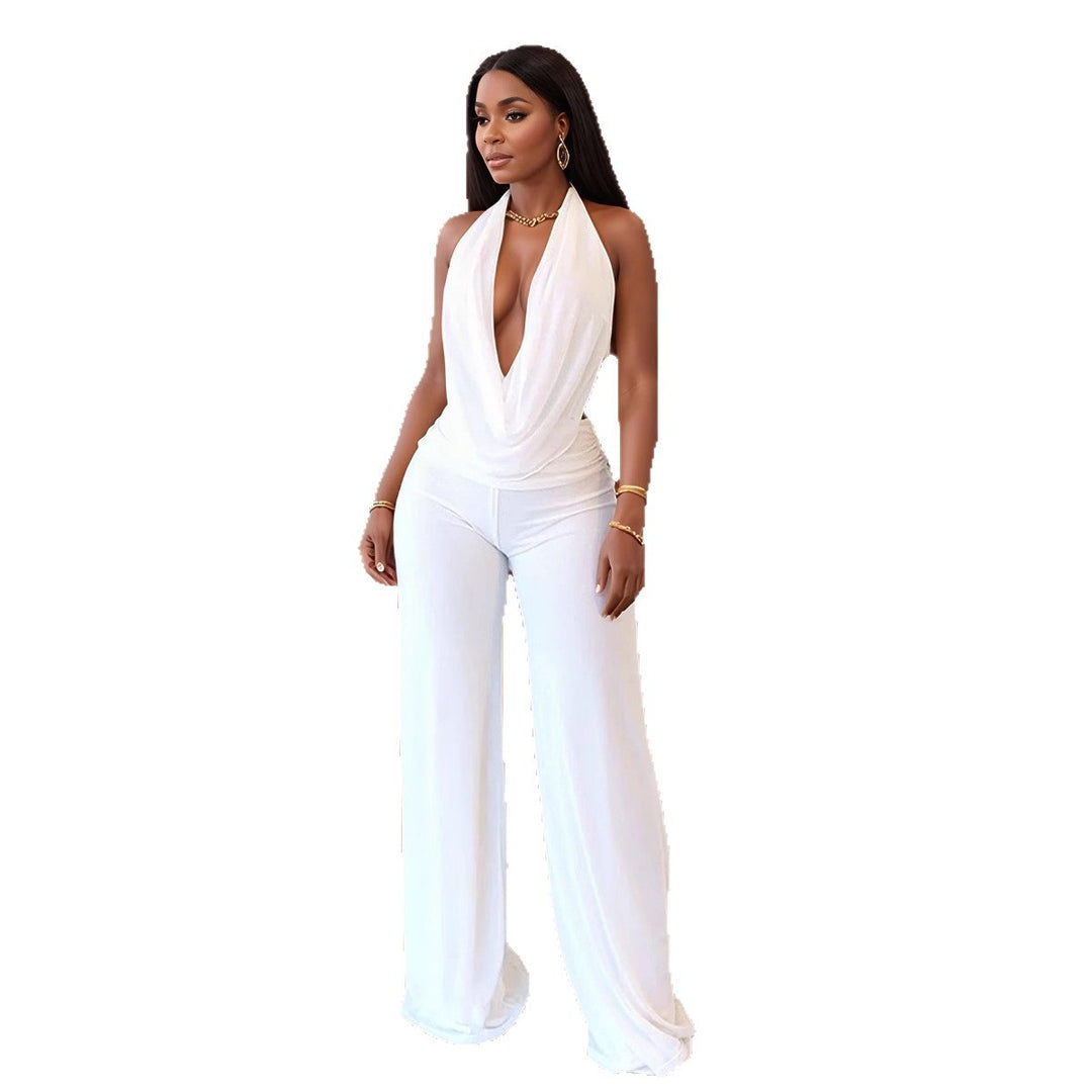Damer Elegant og figursyet Jumpsuit Skovae