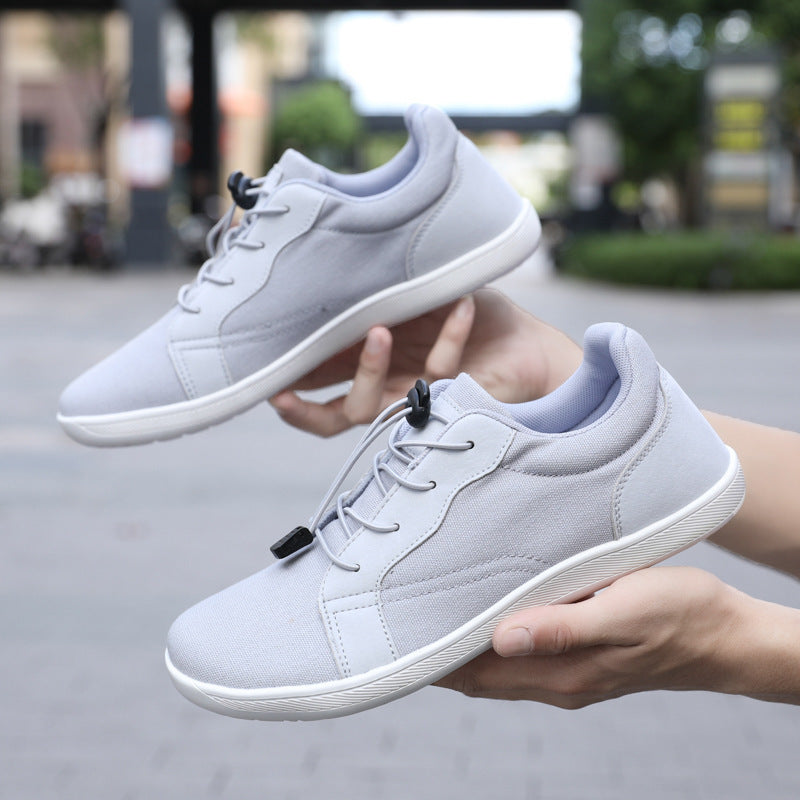 Herrer Fritid Slip-On Sneakers med elastisk snøresystem Stilla