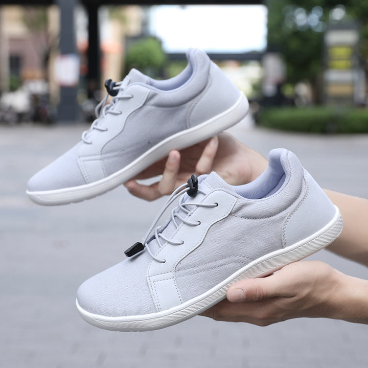 Herrer Fritid Slip-On Sneakers med elastisk snøresystem Stilla