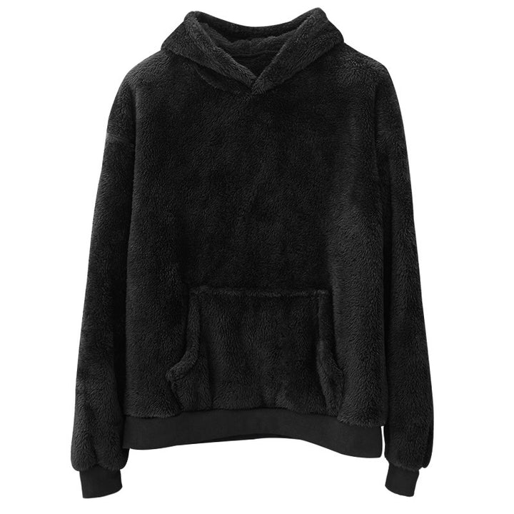 Damer hyggelig hættetrøje lavet af fleece Stilla