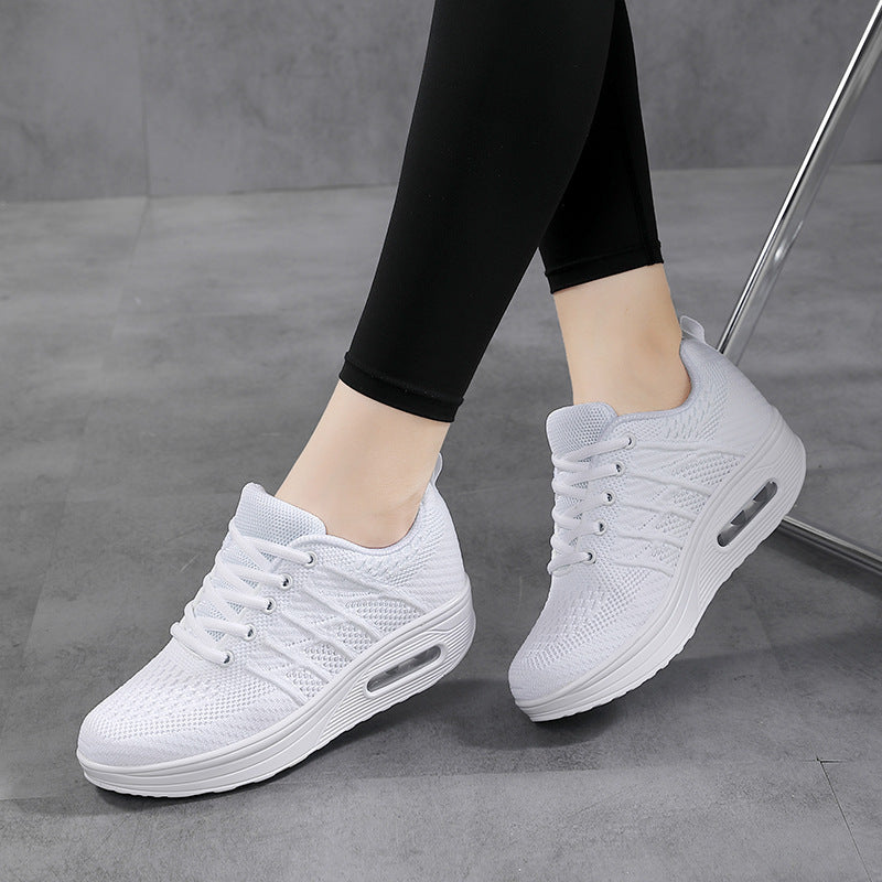 Dame Let Strik Løb Sneakers med Luftpolster Understøttelse Stilla