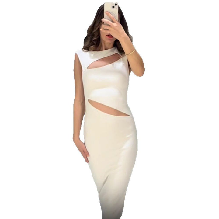 Dame Elegant Maxikjole med raffinerede Cut-Outs Stilla