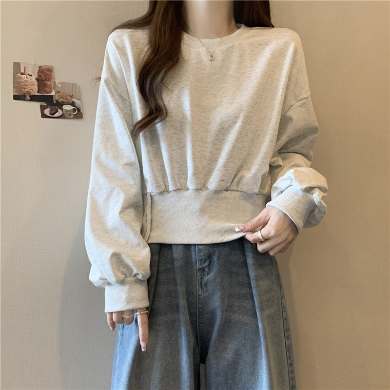 Femme Lækkert Korte Sweatshirt Stilla