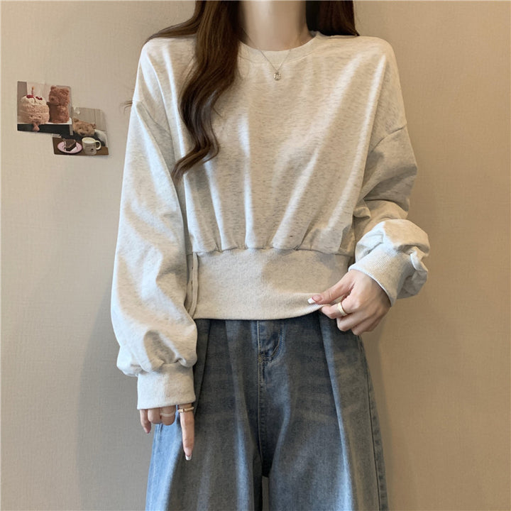 Femme Lækkert Korte Sweatshirt Stilla