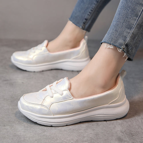 Dame Fritid Slip-On Gå Sneakers Stilla