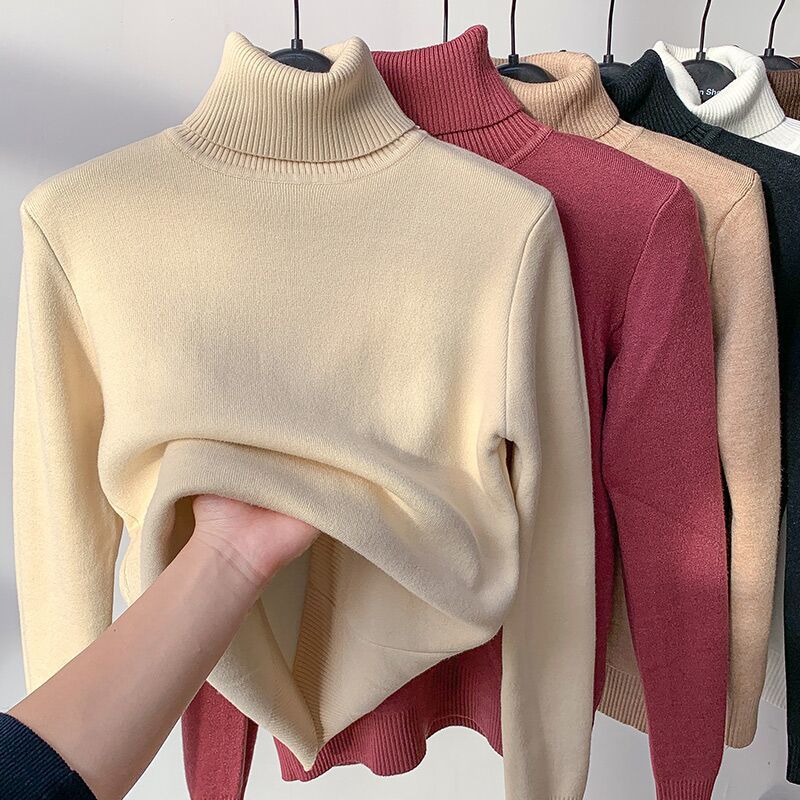Stilla | Turtleneck Sweater med Teddy Foder