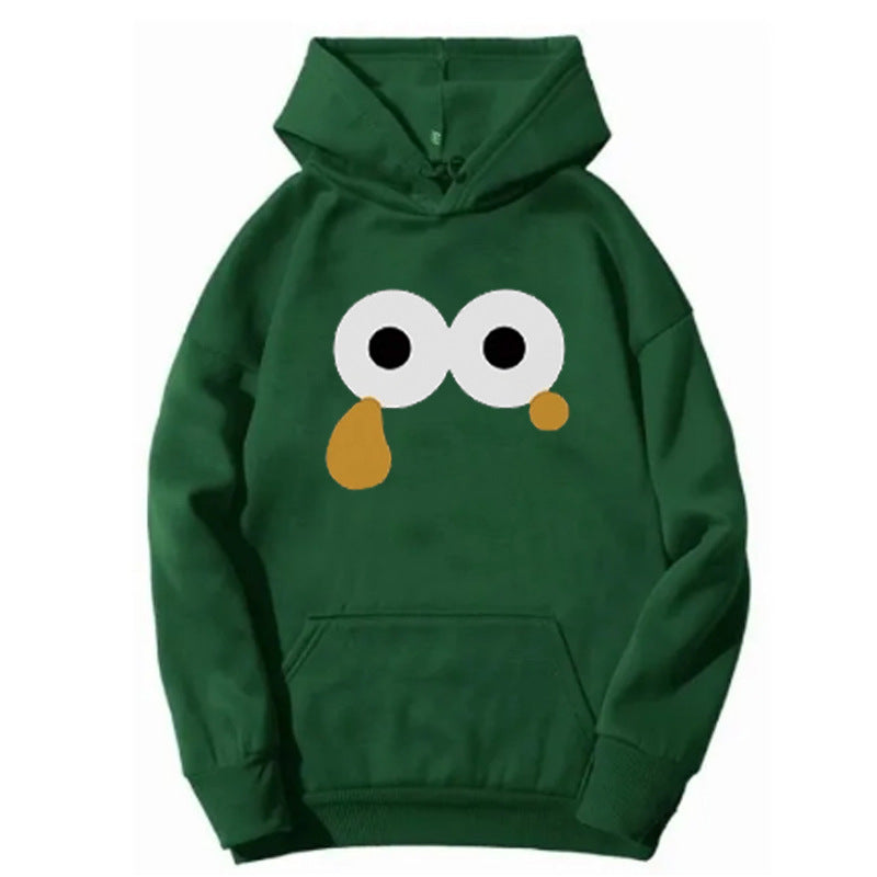 Dame sweatshirt med iøjnefaldende tegneserieprint Skovae