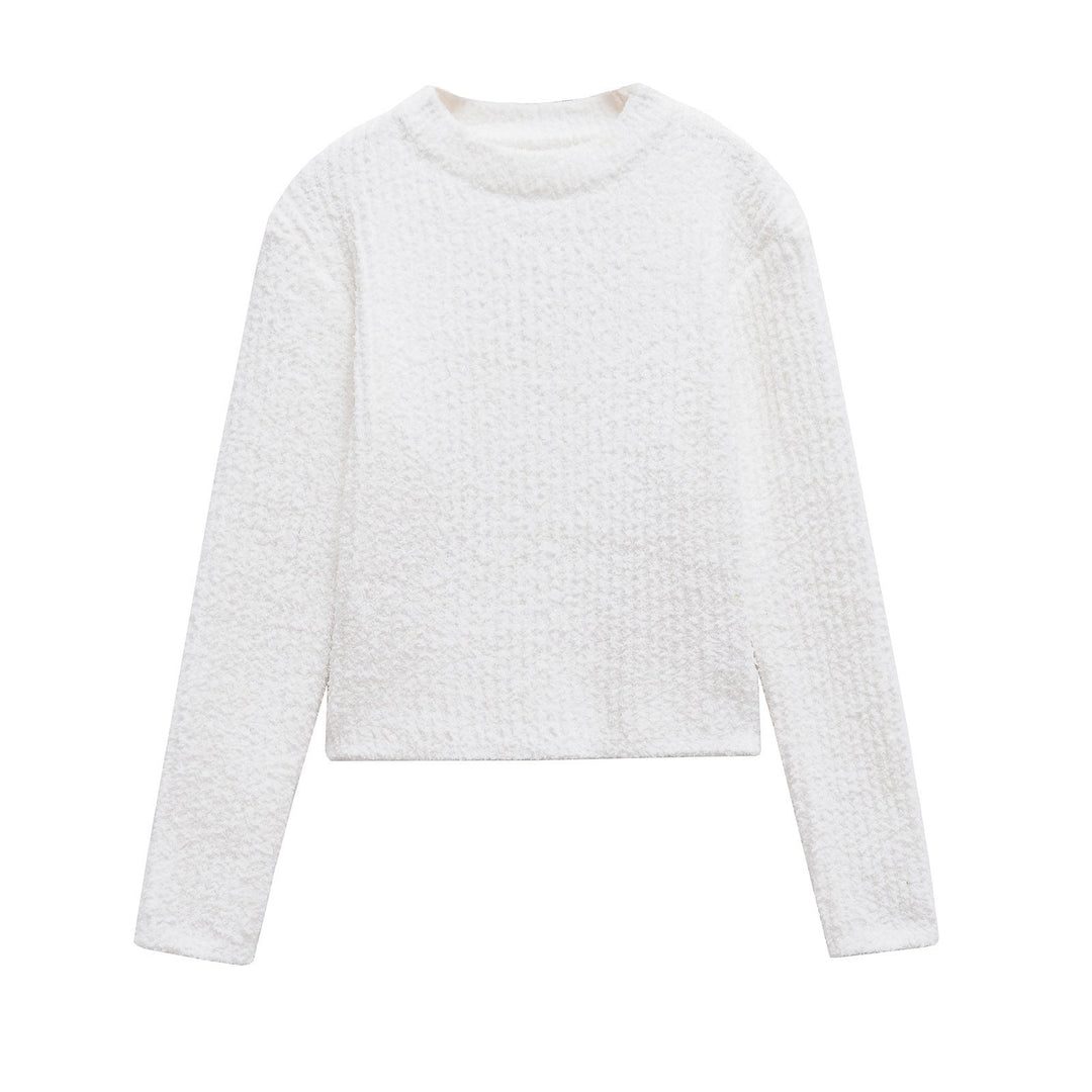 Stilla | Chic Strikket Top Strikket Kort Nederdel Sæt