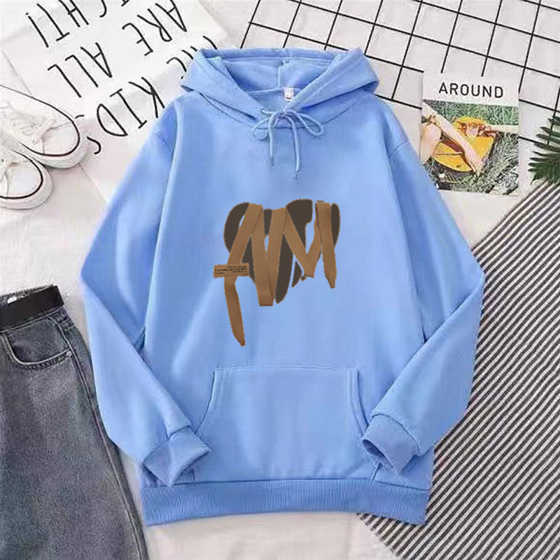 Damer hoodie med moderne design Skovae