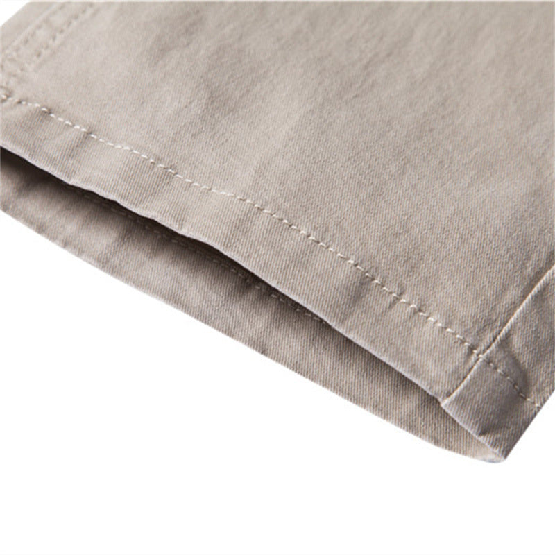 Herrer Chino-bukser med elastisk talje og moderne slim-fit-snit Stilla