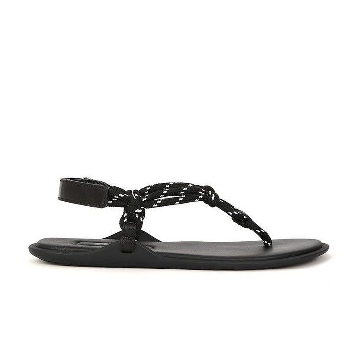Dame Let Strand-Slide-Sandaler med justerbar ankelrem Stilla