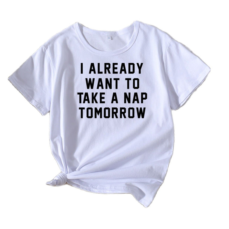 Dame Behageligt Citat T-Shirt Stilla