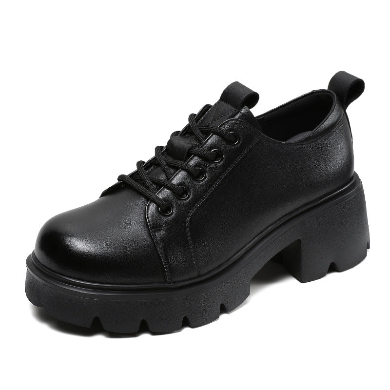 Dame Chunky-sål Snørebånd Sneakers med forhøjet platform Stilla