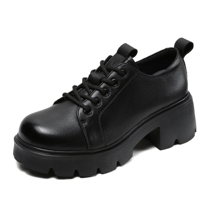 Dame Chunky-sål Snørebånd Sneakers med forhøjet platform Stilla