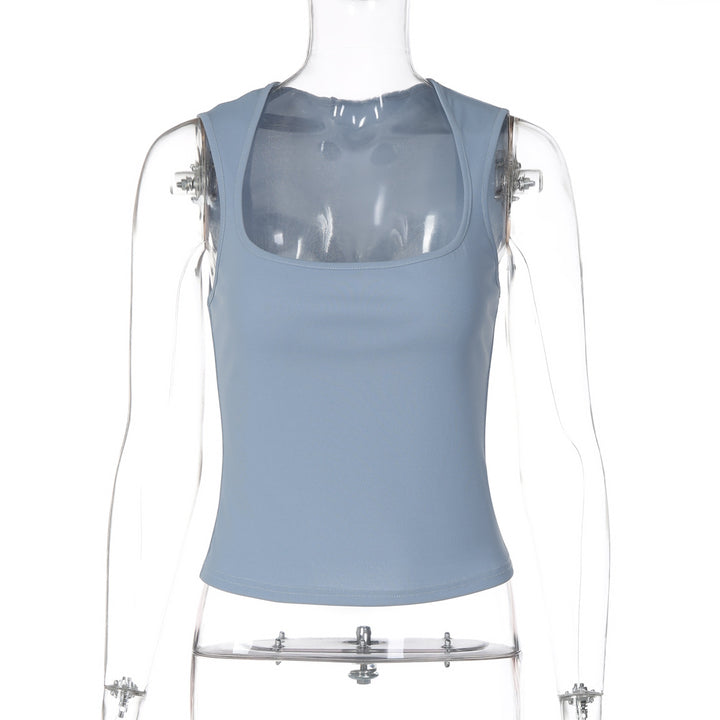 Dame Basis Tanktop med høj kvalitets Stretch Skovae