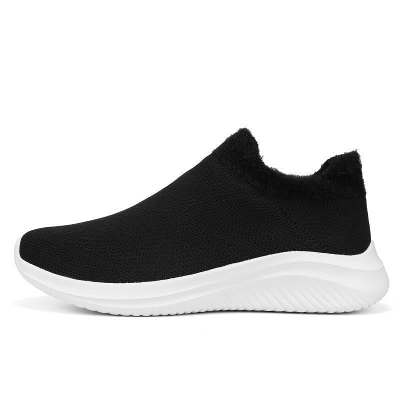Damer Bequeme Slip-On Strik-Sneakers Stilla