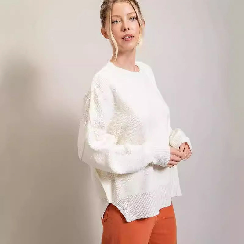 Femme Cozy Strikpullover Stilla