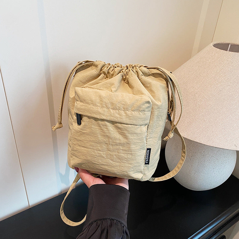 Femme Alsidig Snøre Tote Bag Stilla