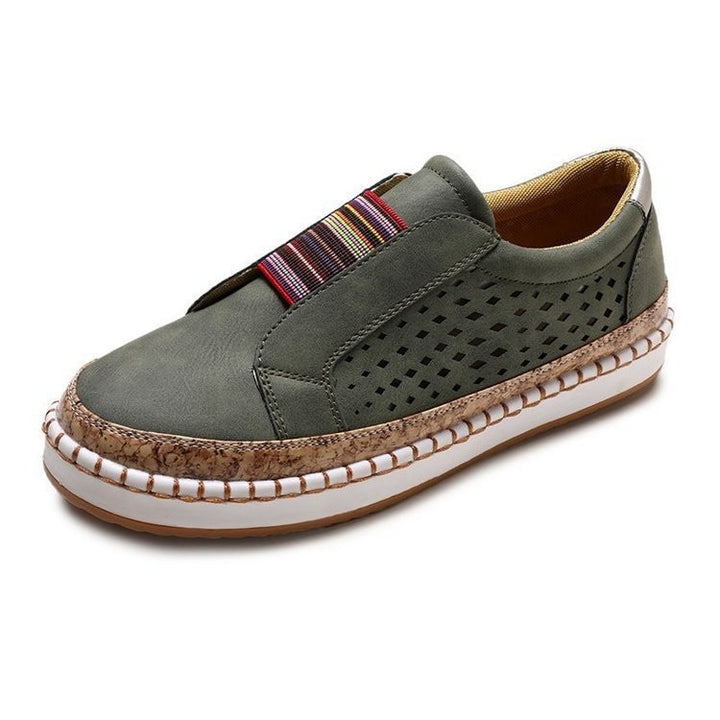 Dame Behagelige Slip-On Sko med åndbart Overmateriale Stilla