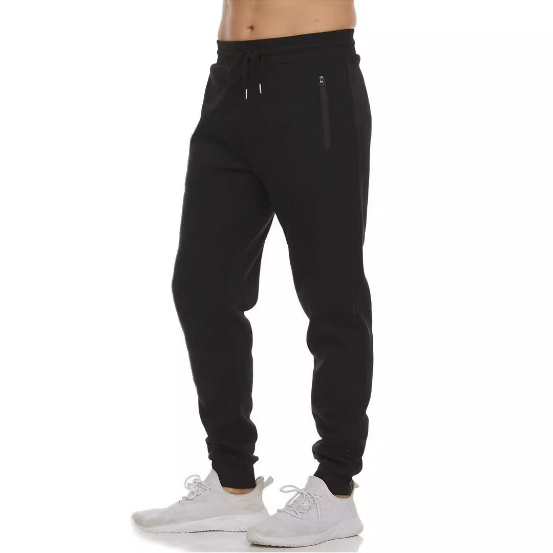 Herre sporty joggingbukser med praktiske lommer og elastisk talje Skovae