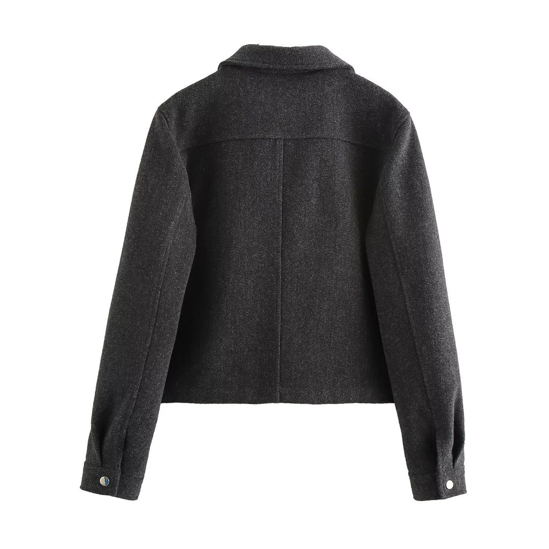Femme Struktureret Utility-Jakke Stilla