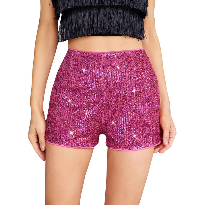 Dame glamourøse palietshorts Skovae