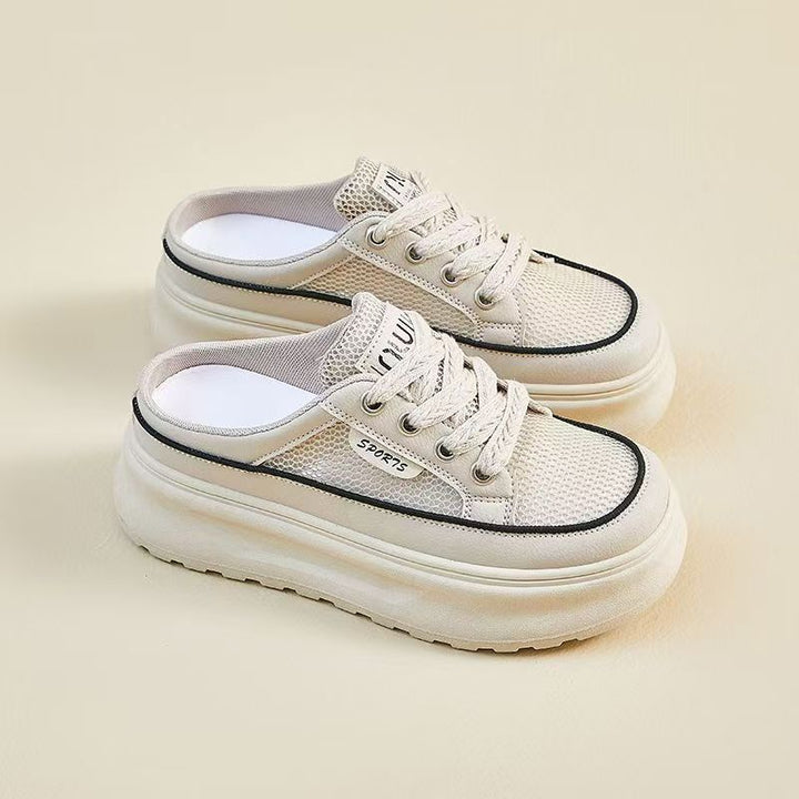 Dame behagelige sneaker med åndbart mesh-overmateriale og dämpende sål Stilla