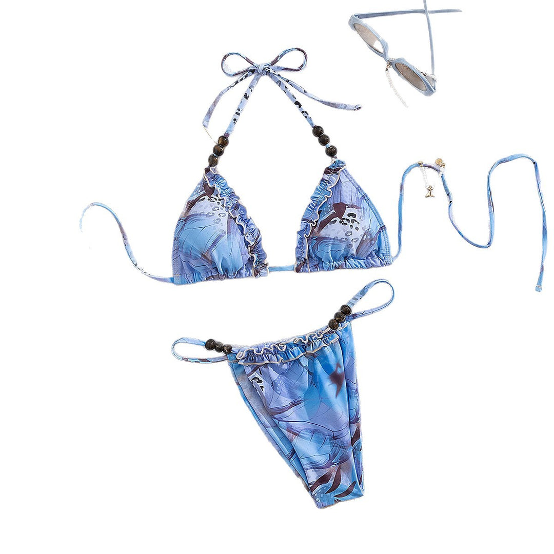 Dame Bikini-sæt lavet af højkvalitets, elastisk materiale med legende design Stilla