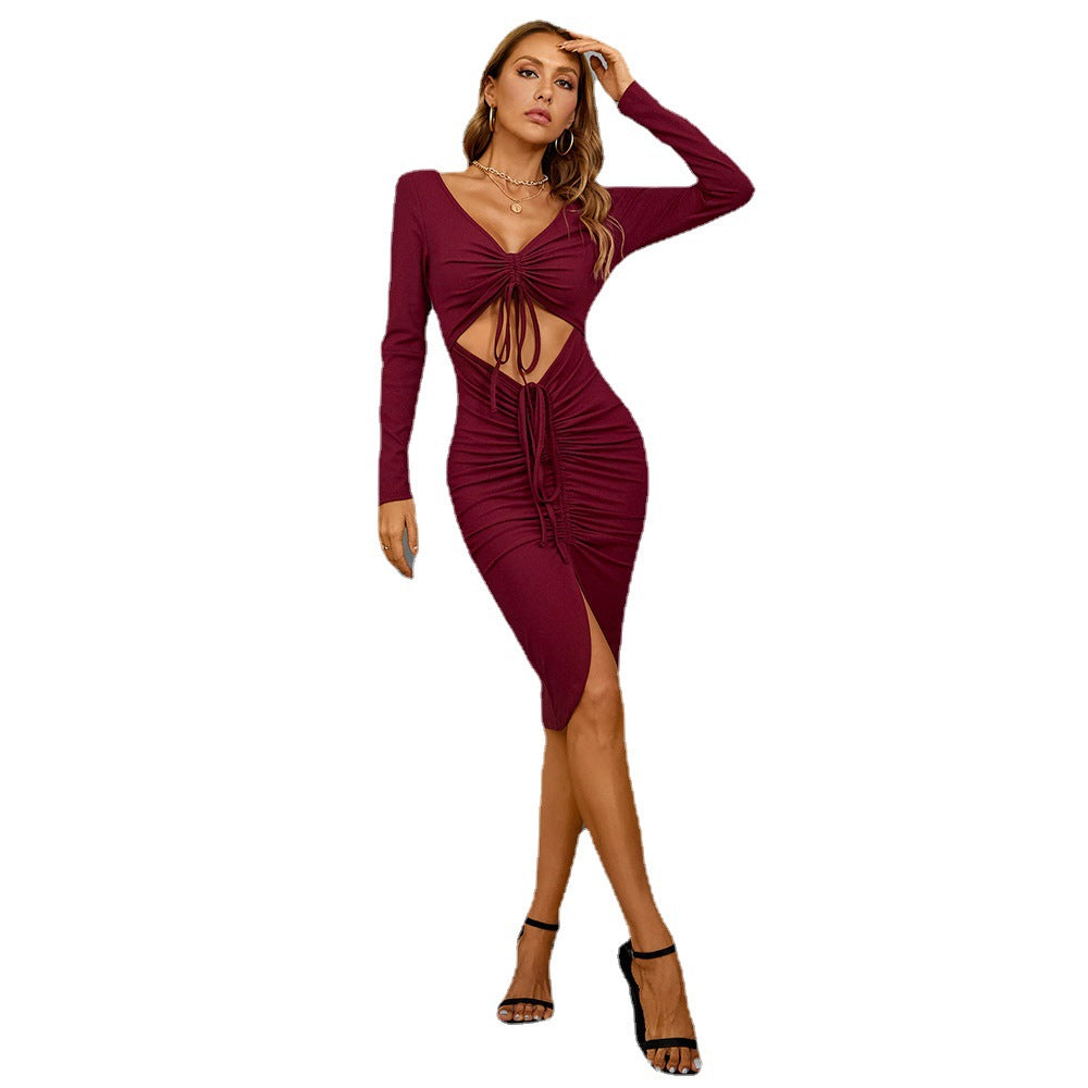 Stilla | Bodycon-kjole Talje-definerende Temperament Kjole