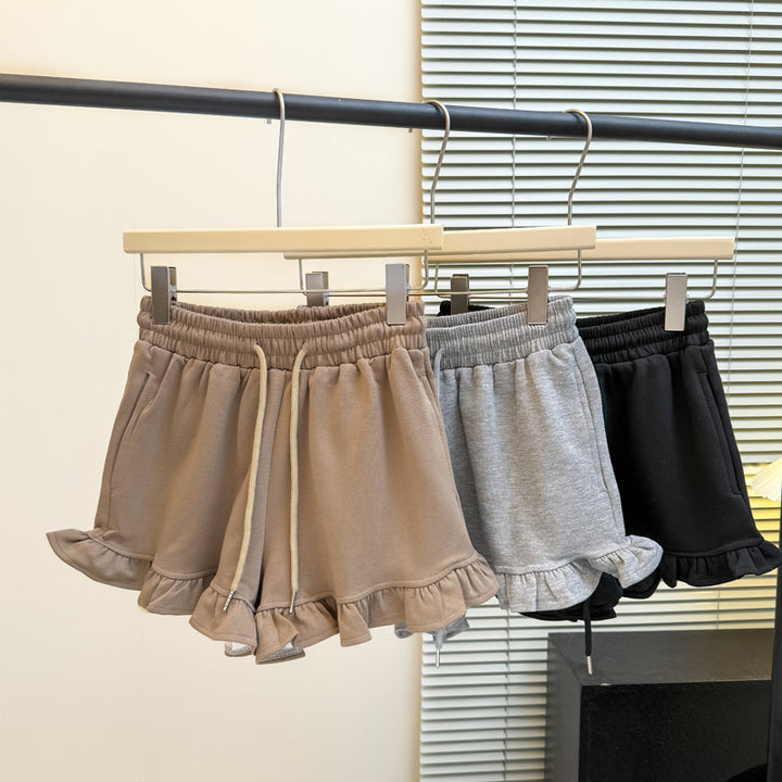 Femme Rynkekant Lounge Shorts Stilla