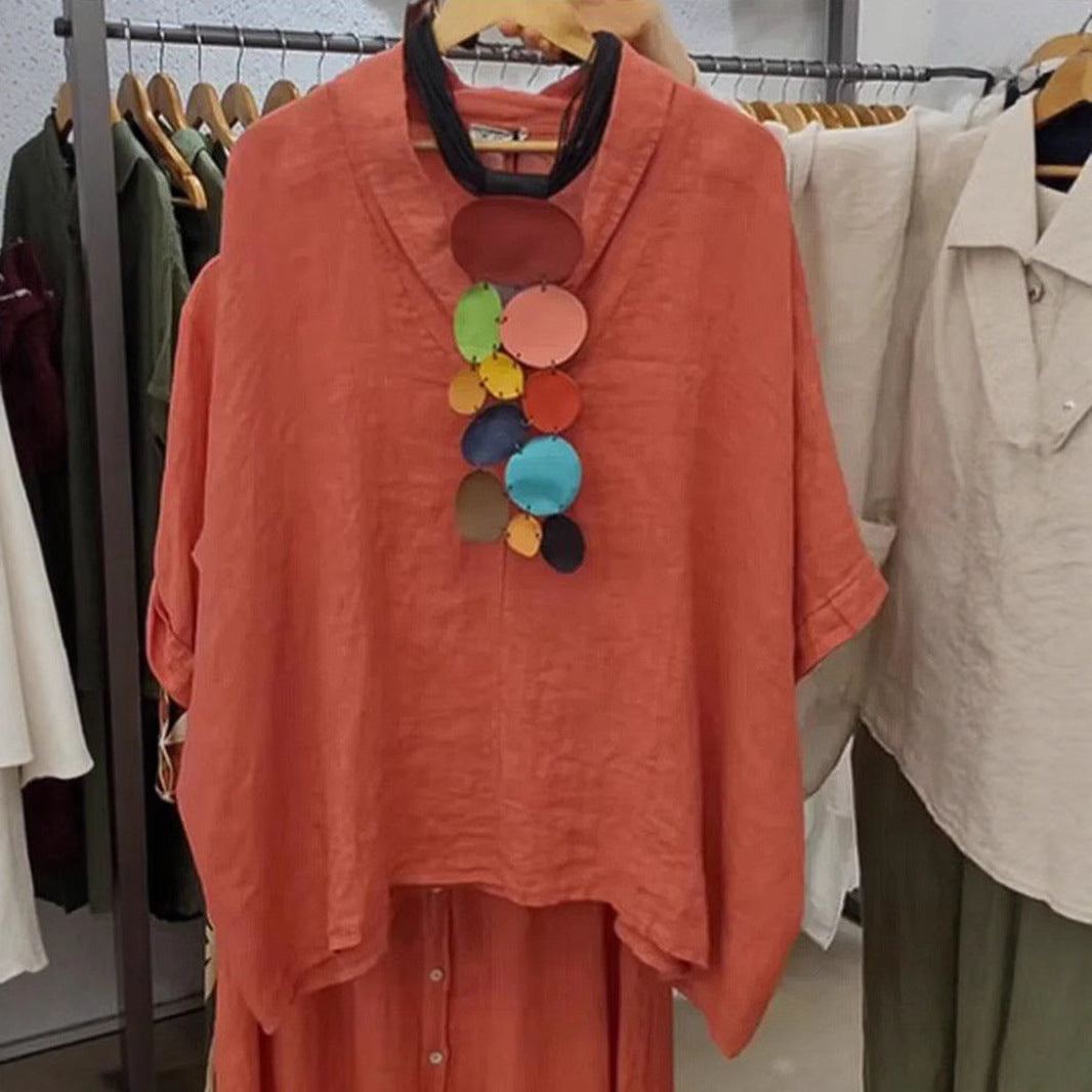 Dame fritids T-shirt med oversized snit Stilla