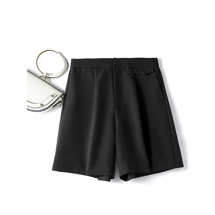 Dame elegante shorts med bred pasform og høj talje Stilla