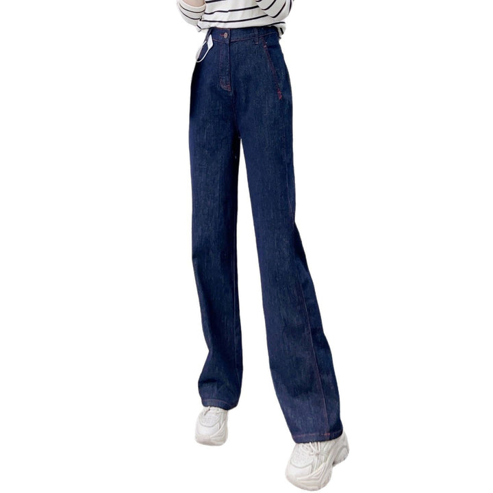 Damer Bred Højtaljede Jeans i klassisk snit Stilla