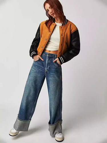 Dame Løst skåret jeans med moderne kant og afslappet pasform Stilla