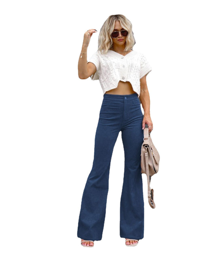 Dame Mode Høj talje-flared-jeans Stilla