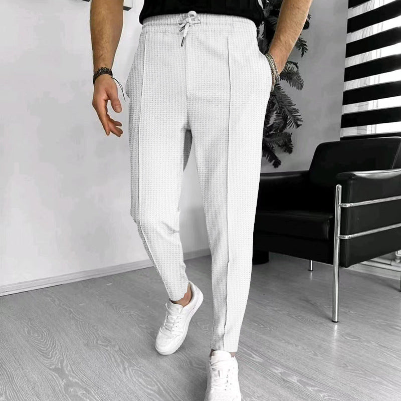 Stilla | Slim Fit Elastisk Talje med Snøre Åndbart Stretchmateriale med Lommer