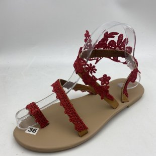 Dame Elegante Fodvenlige Sandaler med blomsteragtige Spidse Accenter Stilla