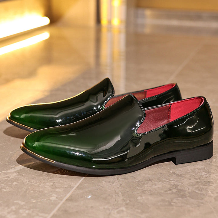 Herrer stilfulde glitrende Slipper Dress sko Stilla