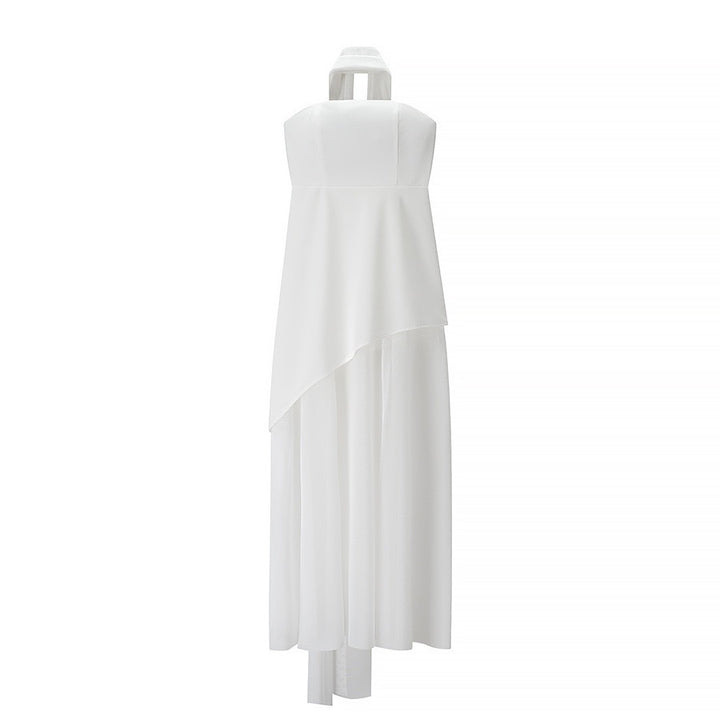 Femme Halter Neck Lag Maxikjole Stilla