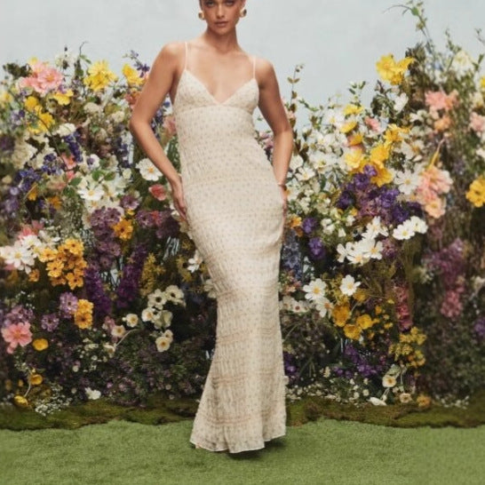 Dame elegant maxikjole Skovae