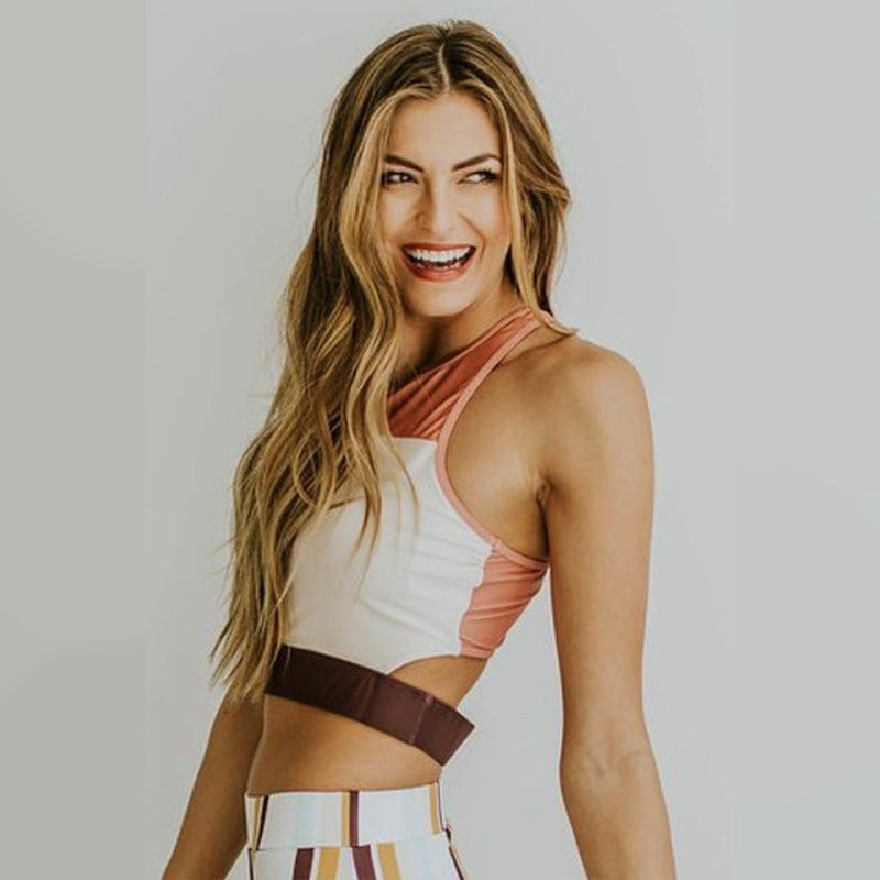 Dame Højkrave Svømning Crop Top Stilla