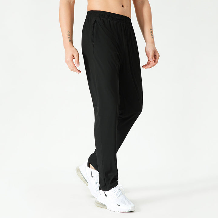 Herre Åndbar Joggingbukser med elastisk talje og sidelommer Stilla