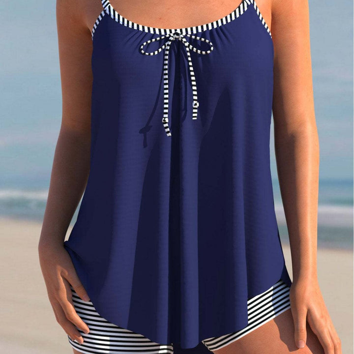 Dame justerbar badetop med matchende shorts Stilla