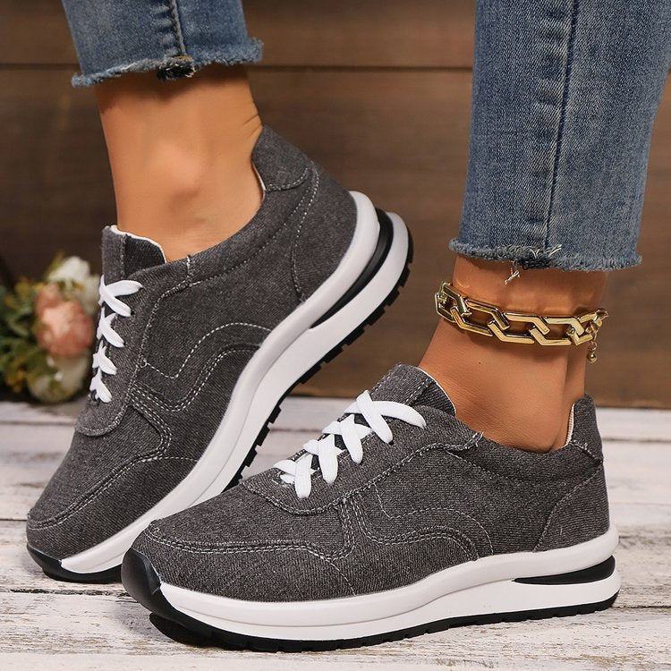 Dame Let Livsstil Sneakers Stilla