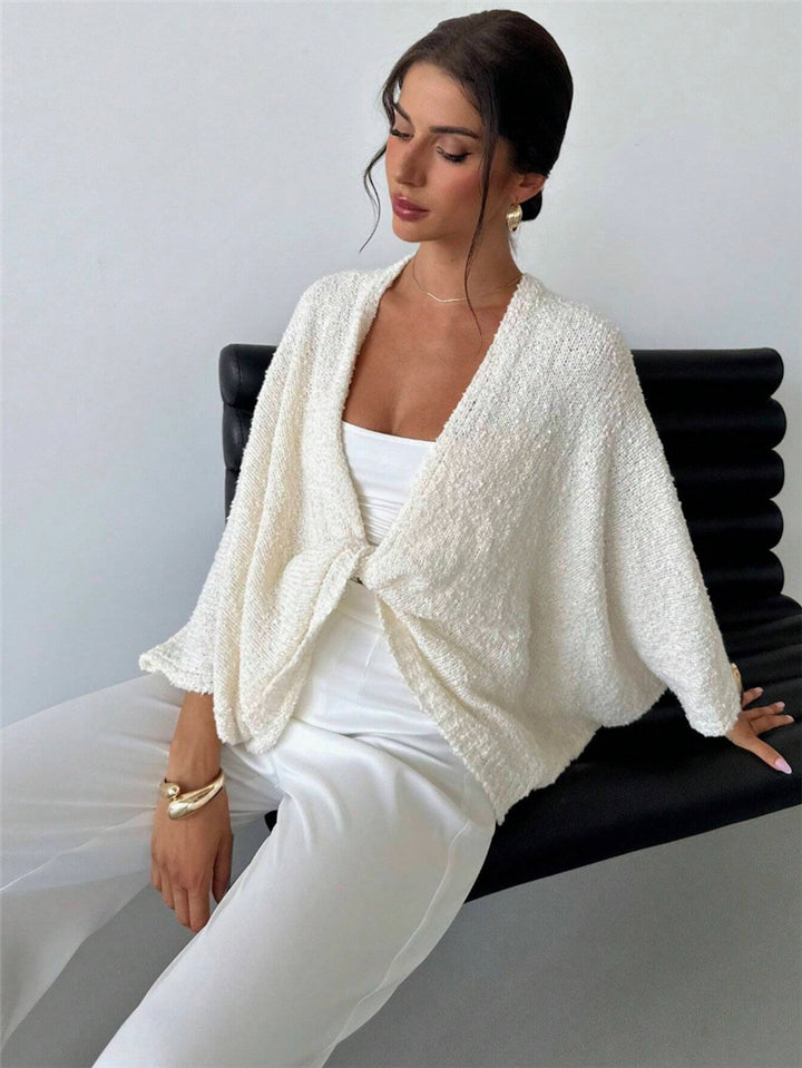 Kvinder Kimono Jakke med Bred Snit og Casual Elegance Stilla