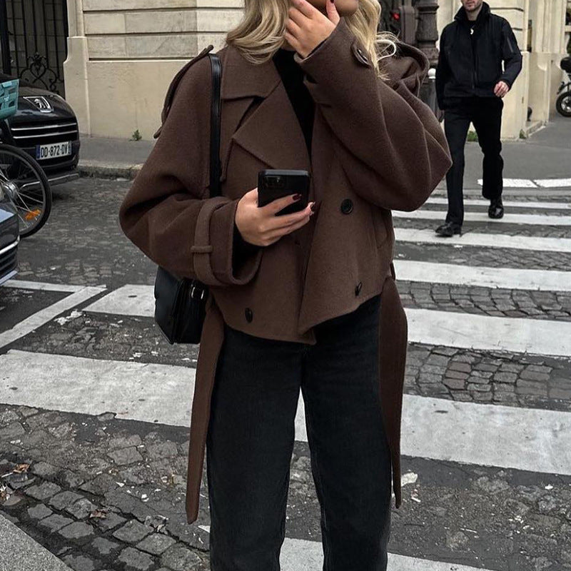 Kvinders fashionable oversized vinterfrakke Stilla
