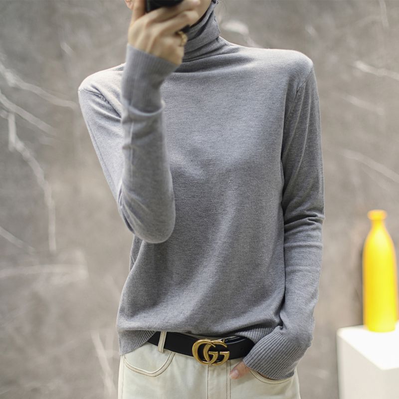 Kvindernes høj kvalitet turtleneck sweater Stilla