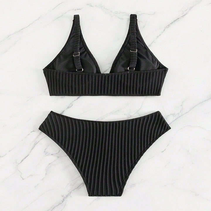 Damer Højskåret Triangel-Bikini Skovae